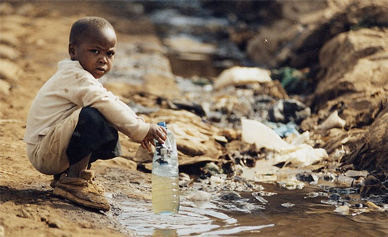 Kontaminovaná voda v rozvojových krajinách